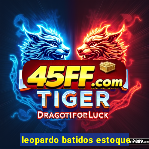 leopardo batidos estoque
